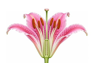 Fleur de Lys épanouie en CL
